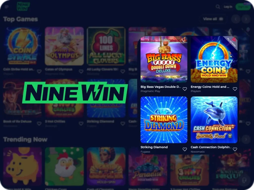 Nine WIn Casino Games