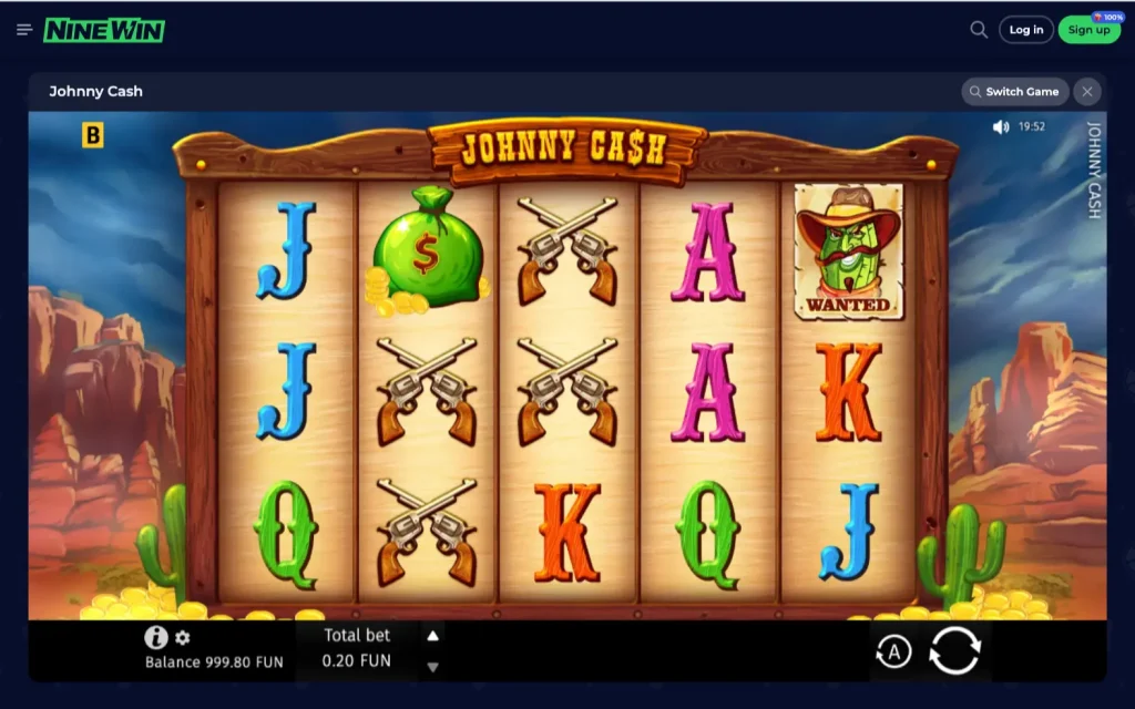 Nine Win Jony Cash Slot